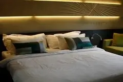 Professionally planned corporate guest house facility environment