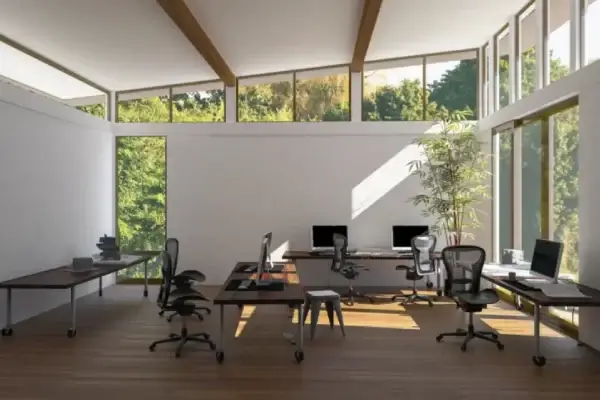 Operational-ready corporate guest house facility configured as