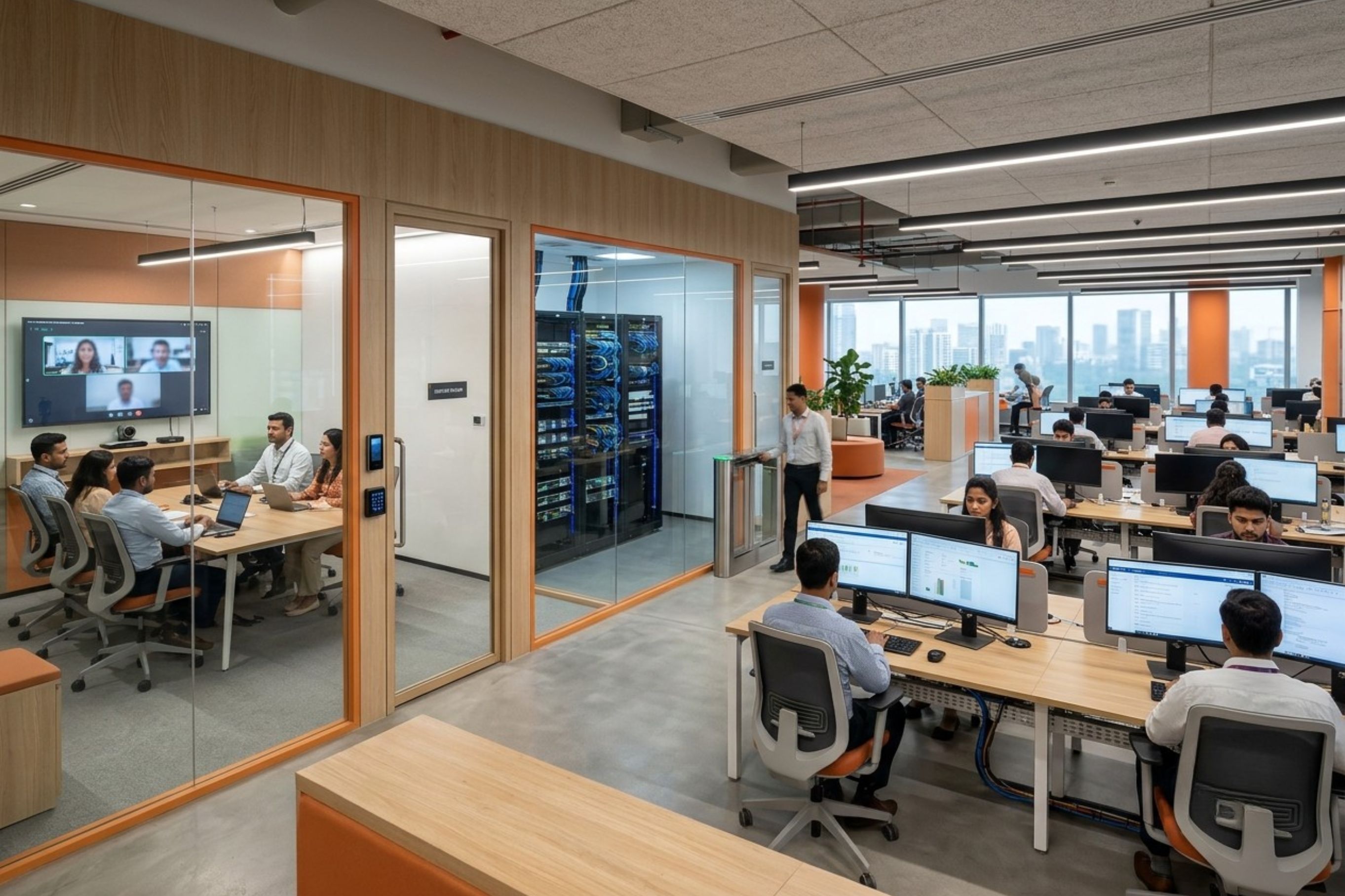 Planning an Office for 50–200 Employees: Space, Layout and Facility Essentials 1