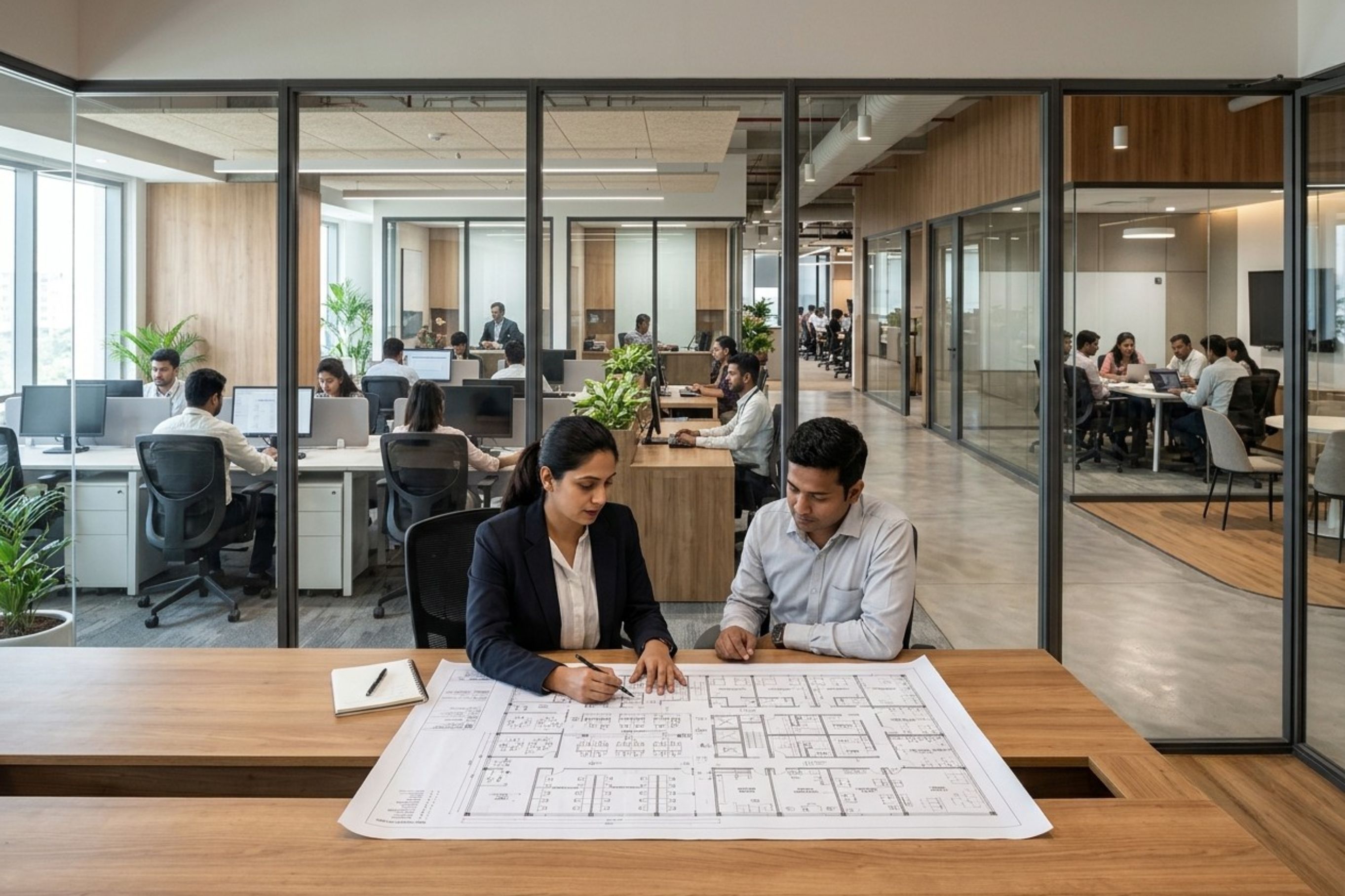 Planning an Office for 50–200 Employees: Space, Layout and Facility Essentials 2