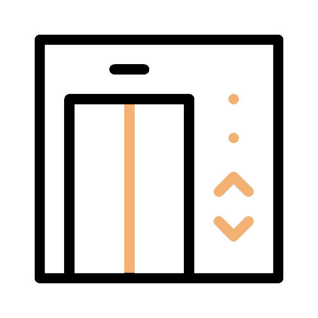 Professionally planned corporate guest house facility environment