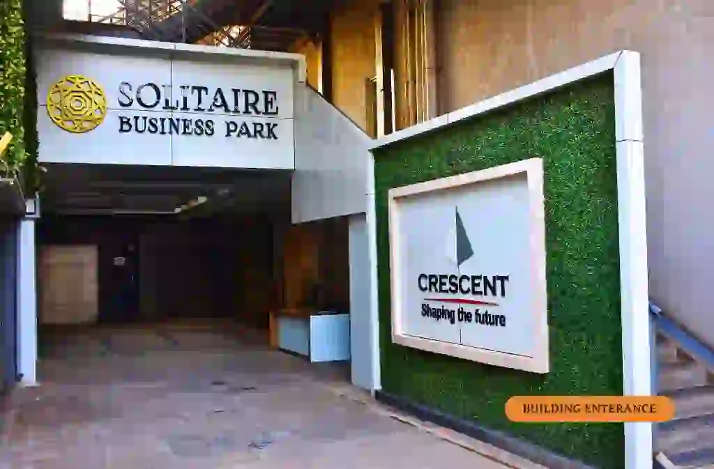 Professionally planned managed office workspace environment developed