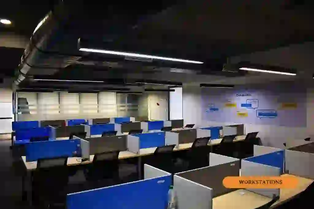 Exterior perspective of SONIP Space's managed office