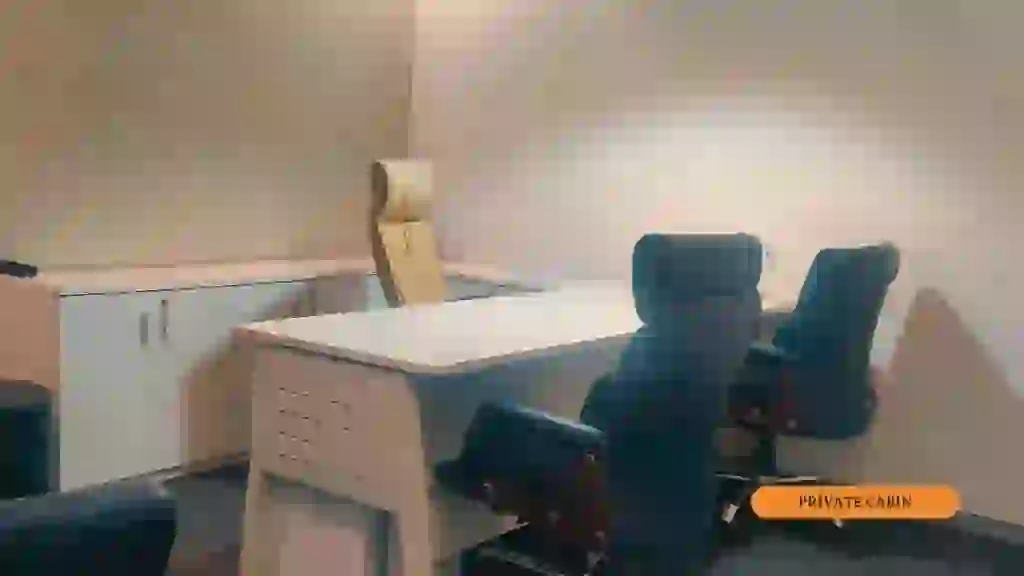 Modern layout showcasing a office upgrade transformation