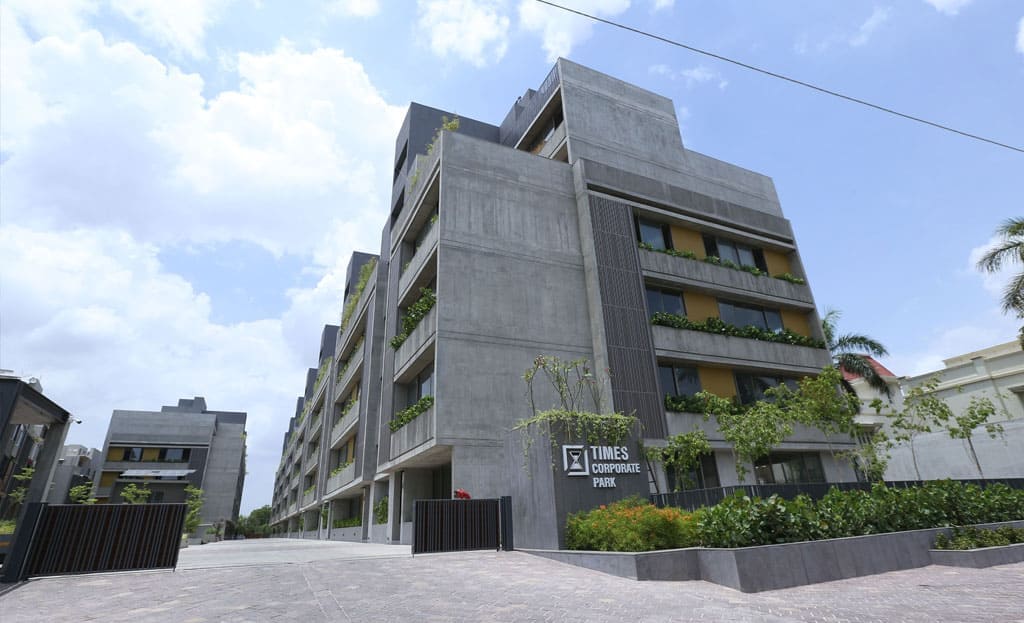 Interior view of a office upgrade transformation