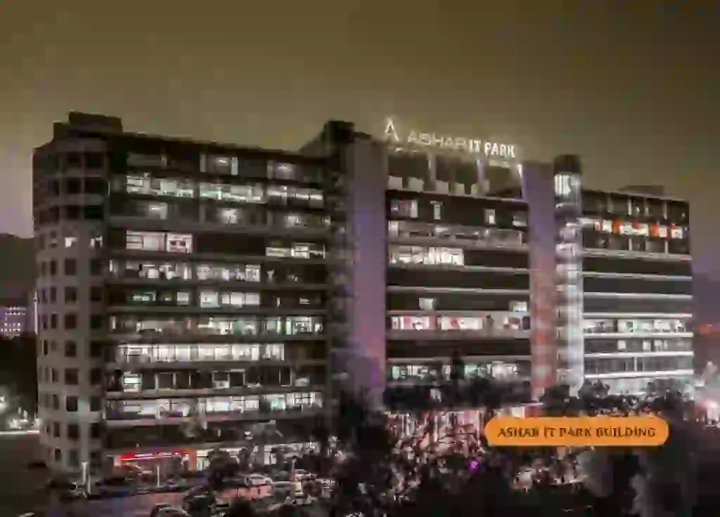 Professionally planned managed office workspace environment developed