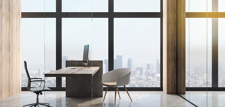 Well-maintained managed office workspace space reflecting SONIP