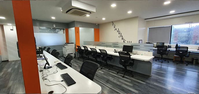 Operational-ready corporate guest house facility configured