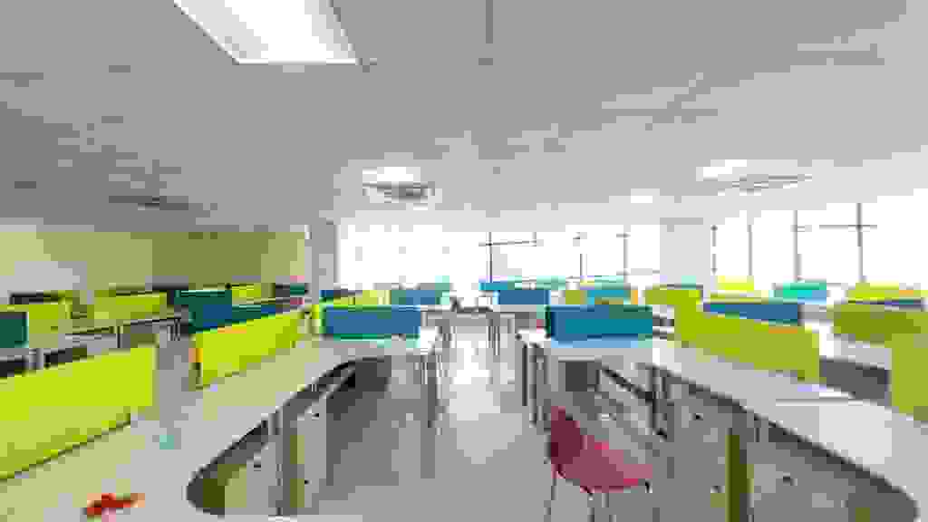 High-end business setting highlighting office upgrade transformation