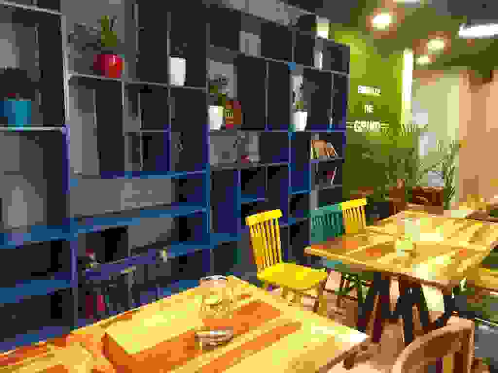 Interior view of a office upgrade transformation