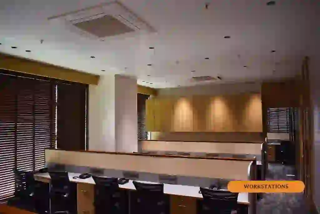 Contemporary workspace aesthetics of a office upgrade