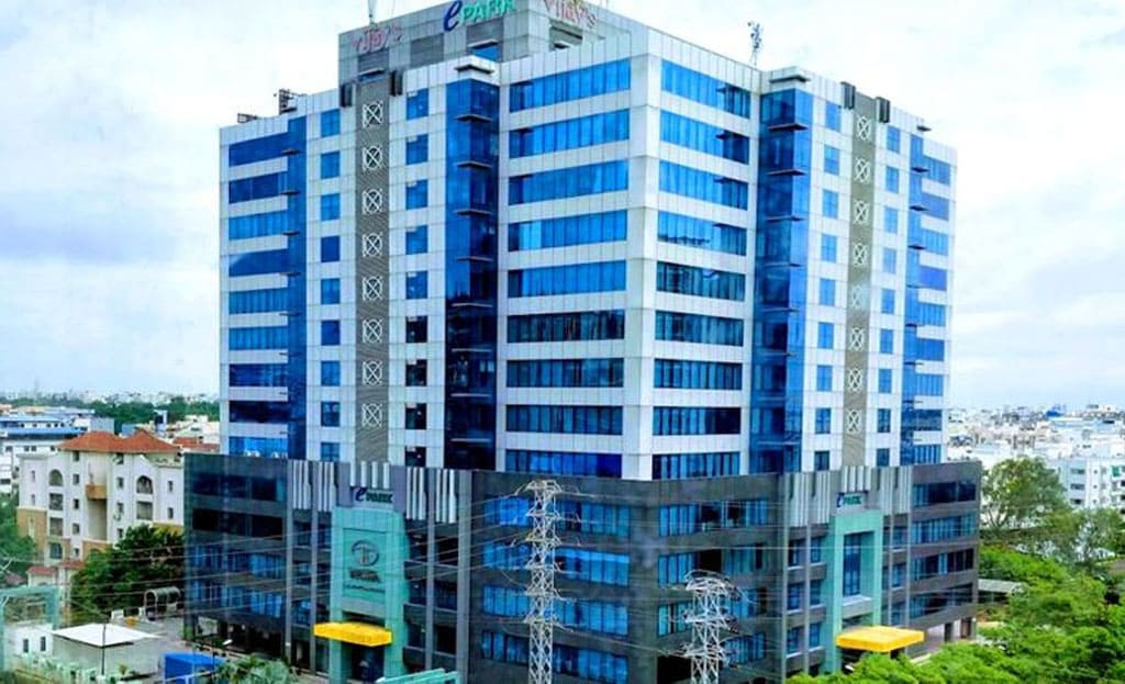 High-end business setting highlighting office upgrade transformation