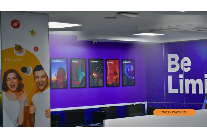 Strategic business setup featuring office upgrade transformation