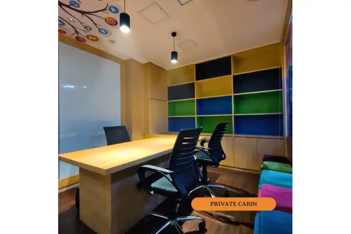 Operational-ready managed office workspace configured as a