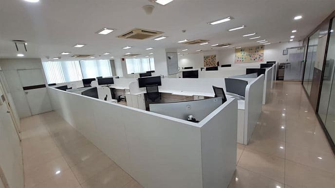 Operational-ready office upkeep and maintenance service configured