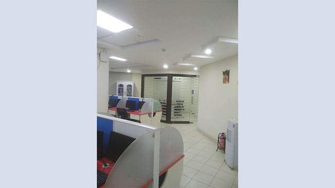 Operational-ready office upkeep and maintenance service configured