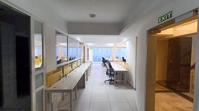 Operational-ready corporate guest house facility configured as