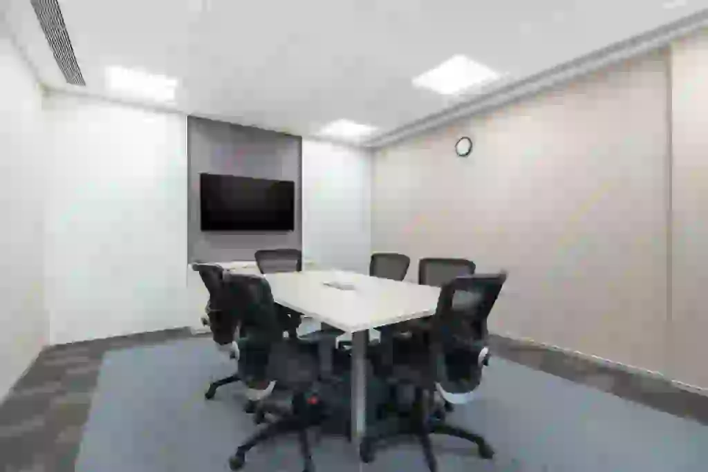 Modern layout showcasing a managed office workspace