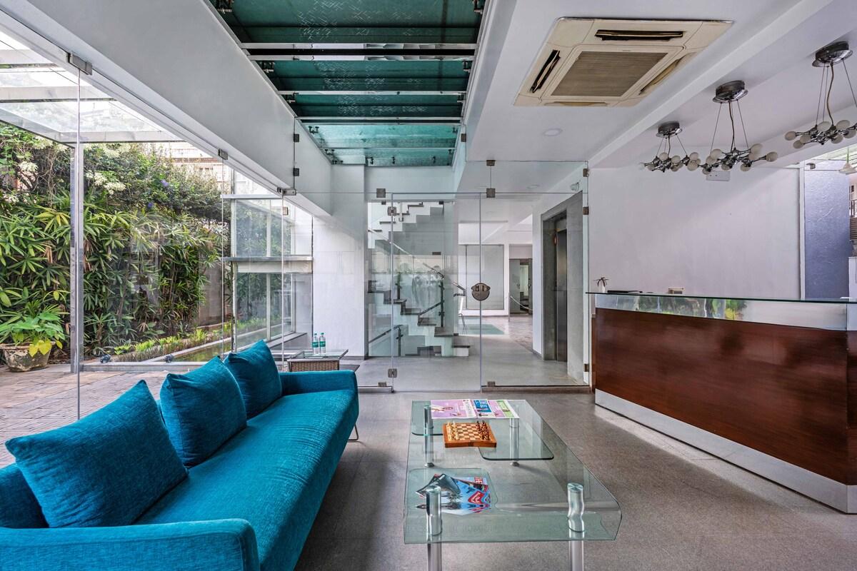 Elegant Office Entrance