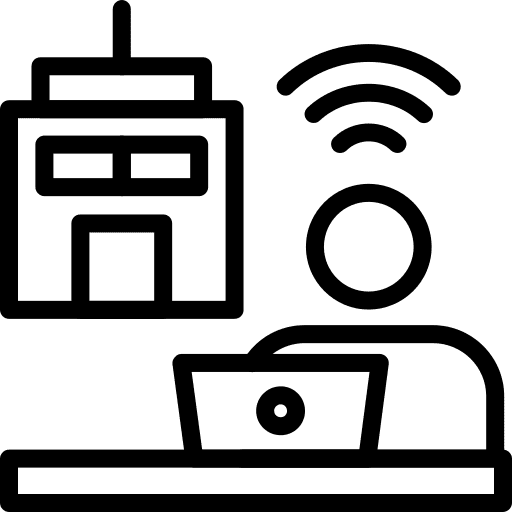 Modern layout showcasing a virtual office address